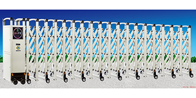 鋅鋼電動(dòng)伸縮門 SOOYII-X-8.3