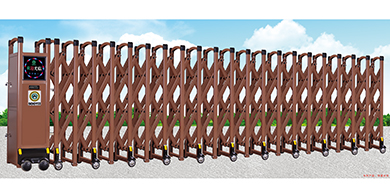 鋅鋼電動(dòng)伸縮門 SOOYII-X-8.4